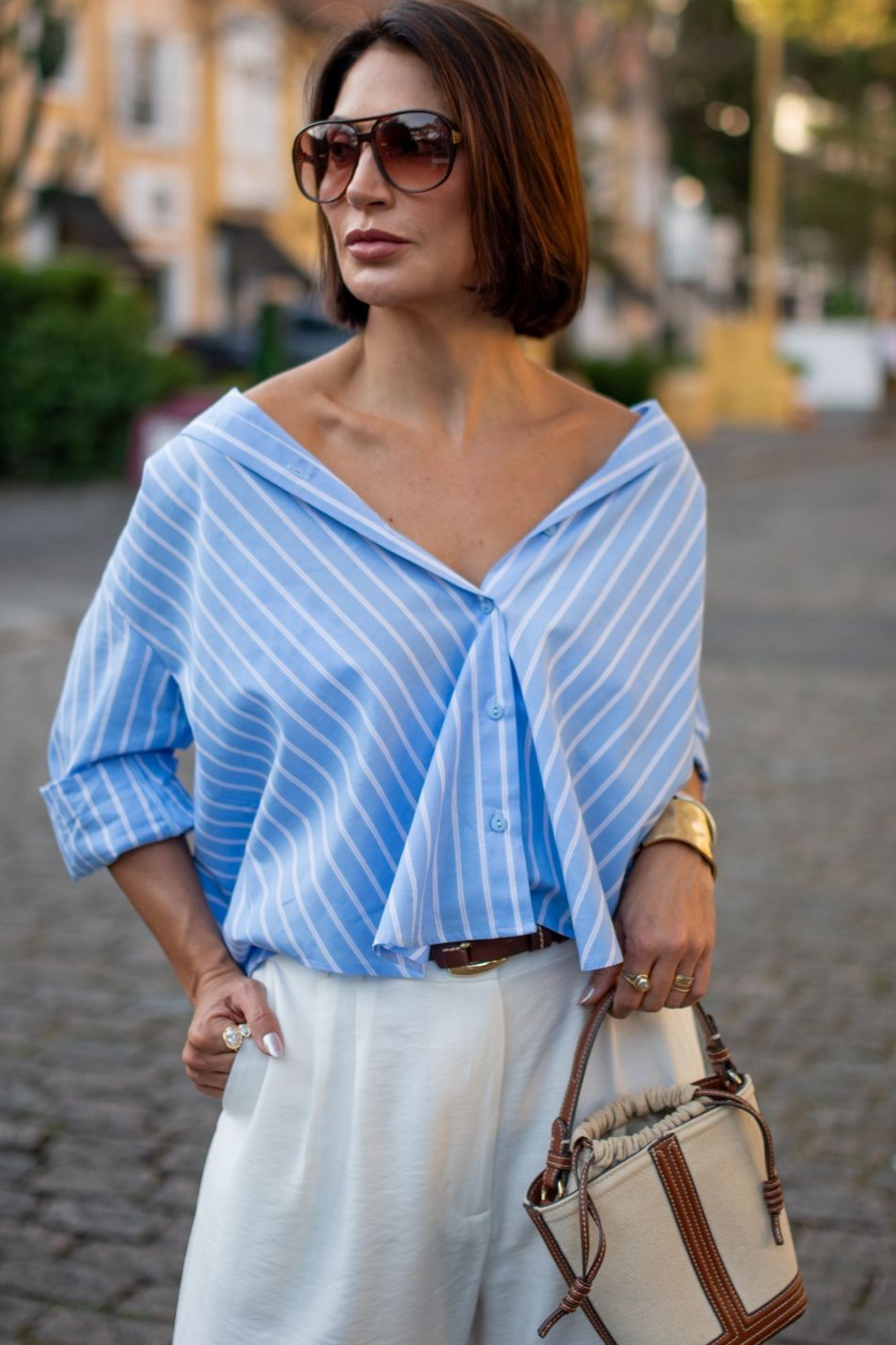 Camisa Málaga Aery Blue