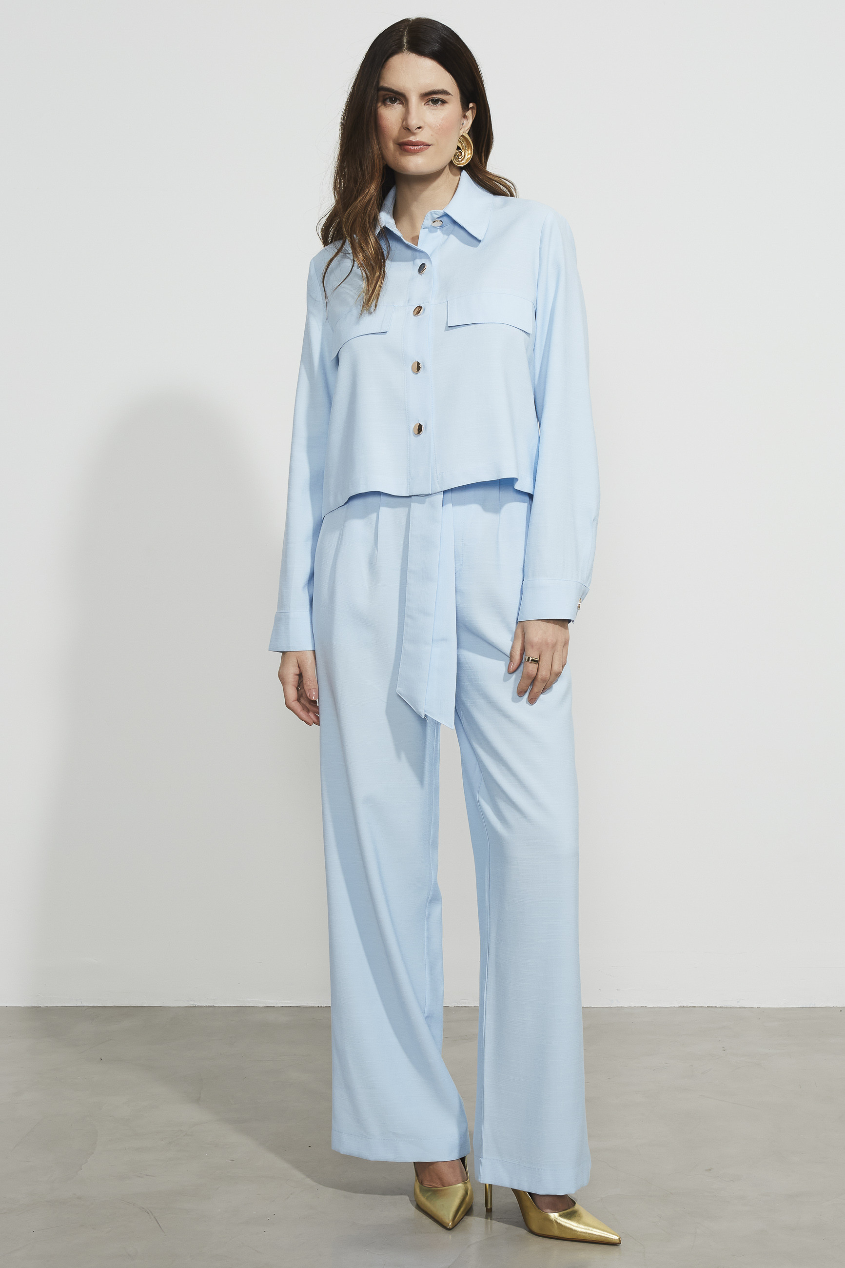 Calça Alfaiataria Madrid Azul
