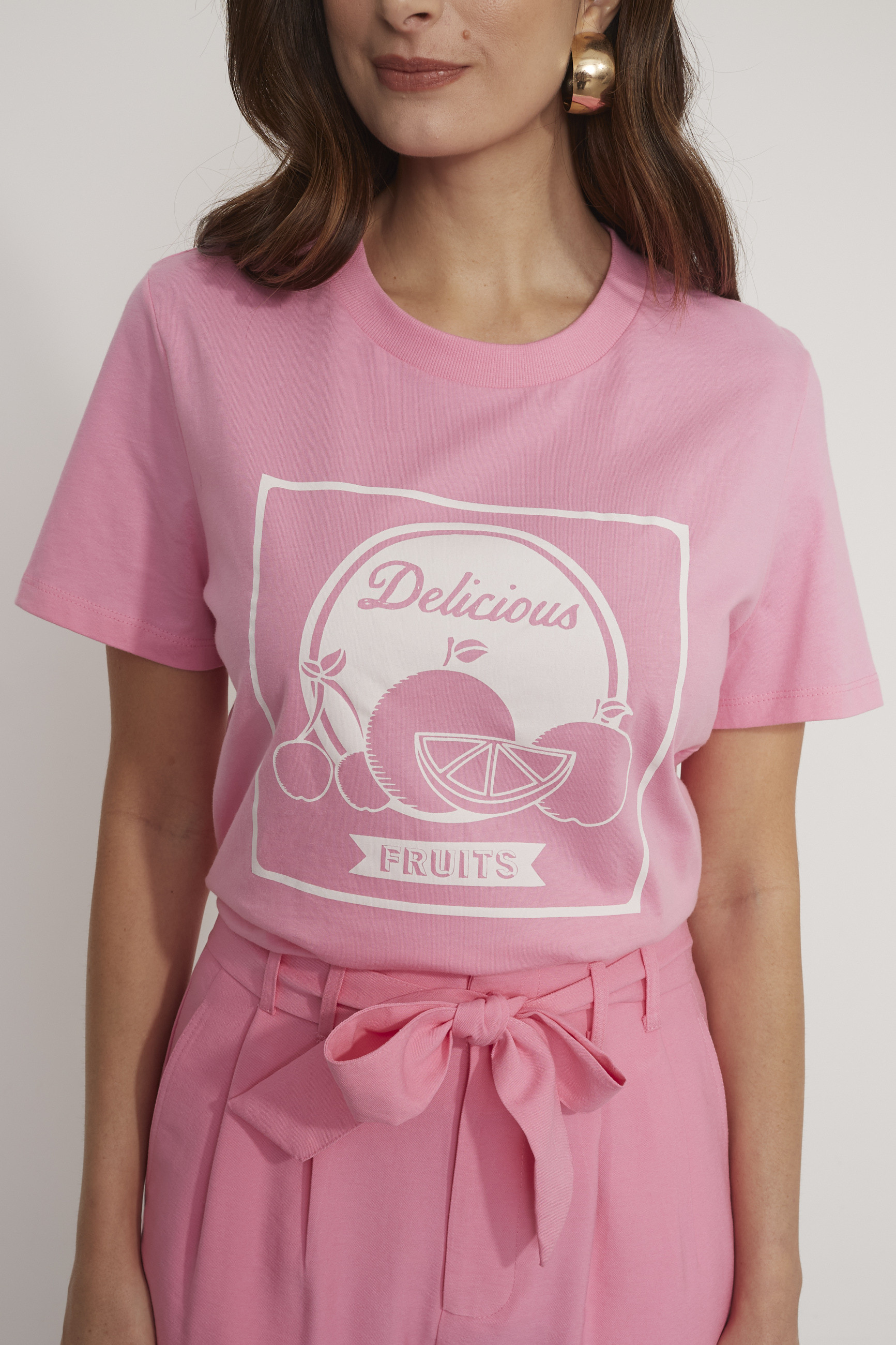 Camiseta Citrus Rosa