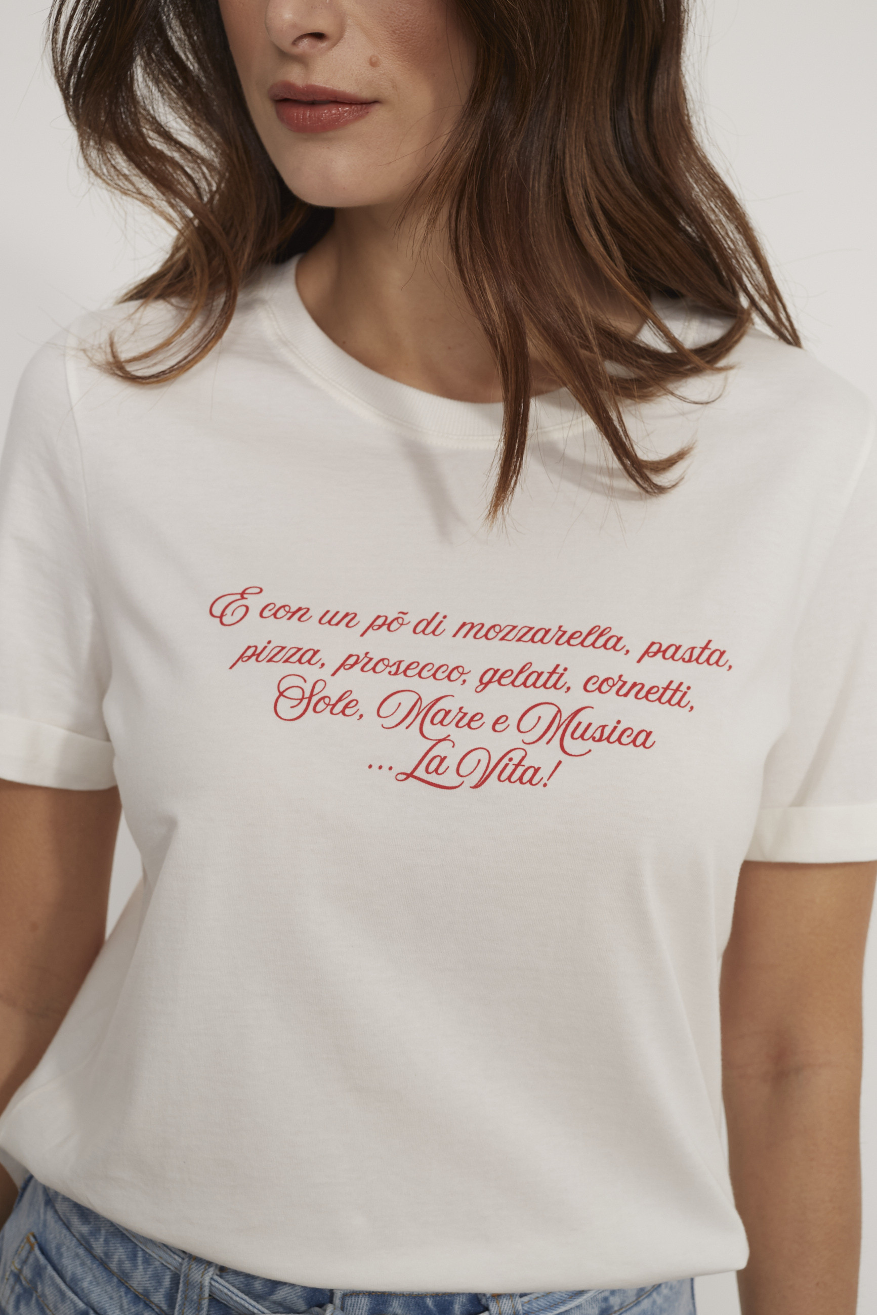 Camiseta Algodão Estampa Off