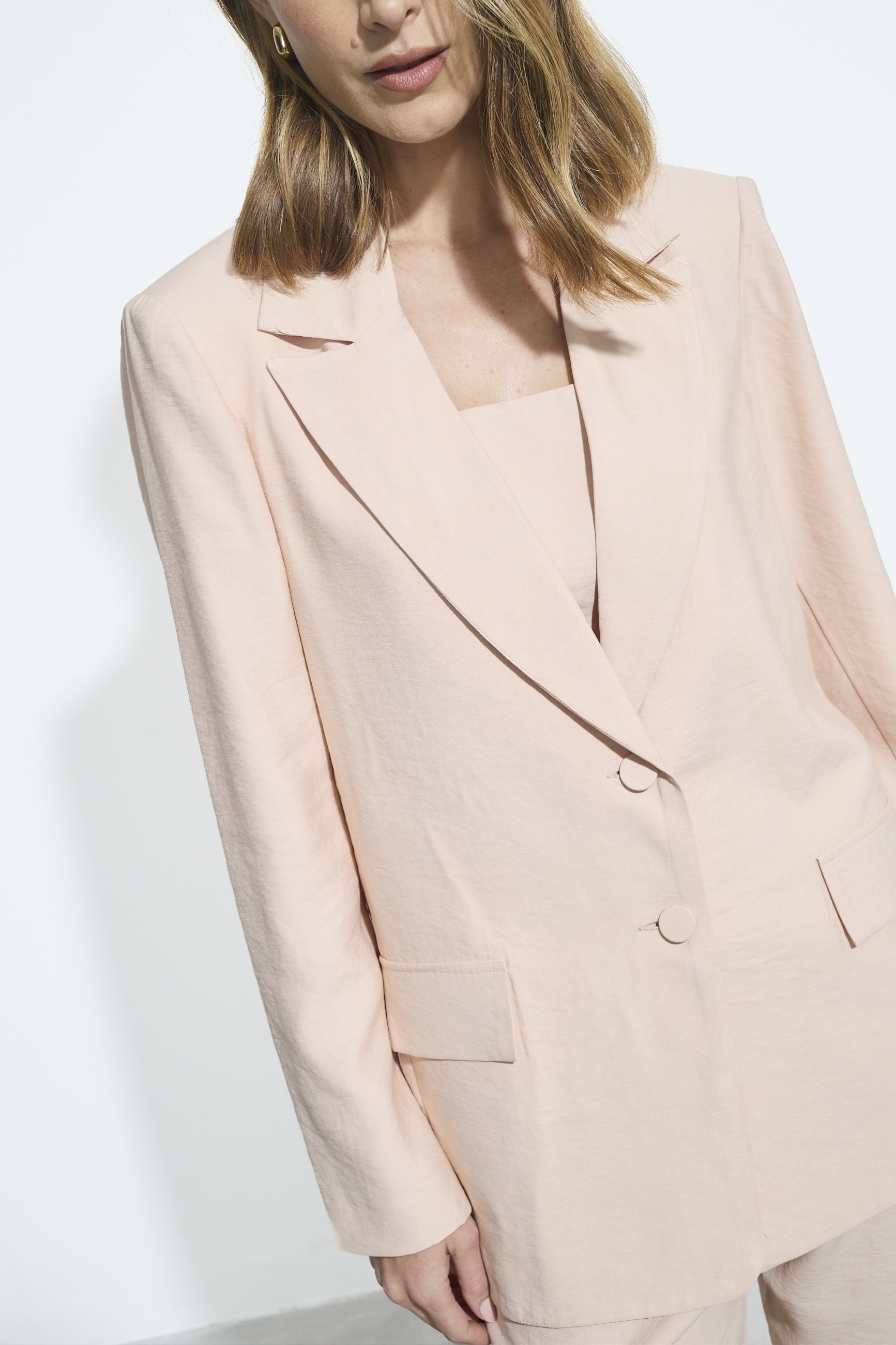 Blazer Alfaiataria Cusco Soft Peach