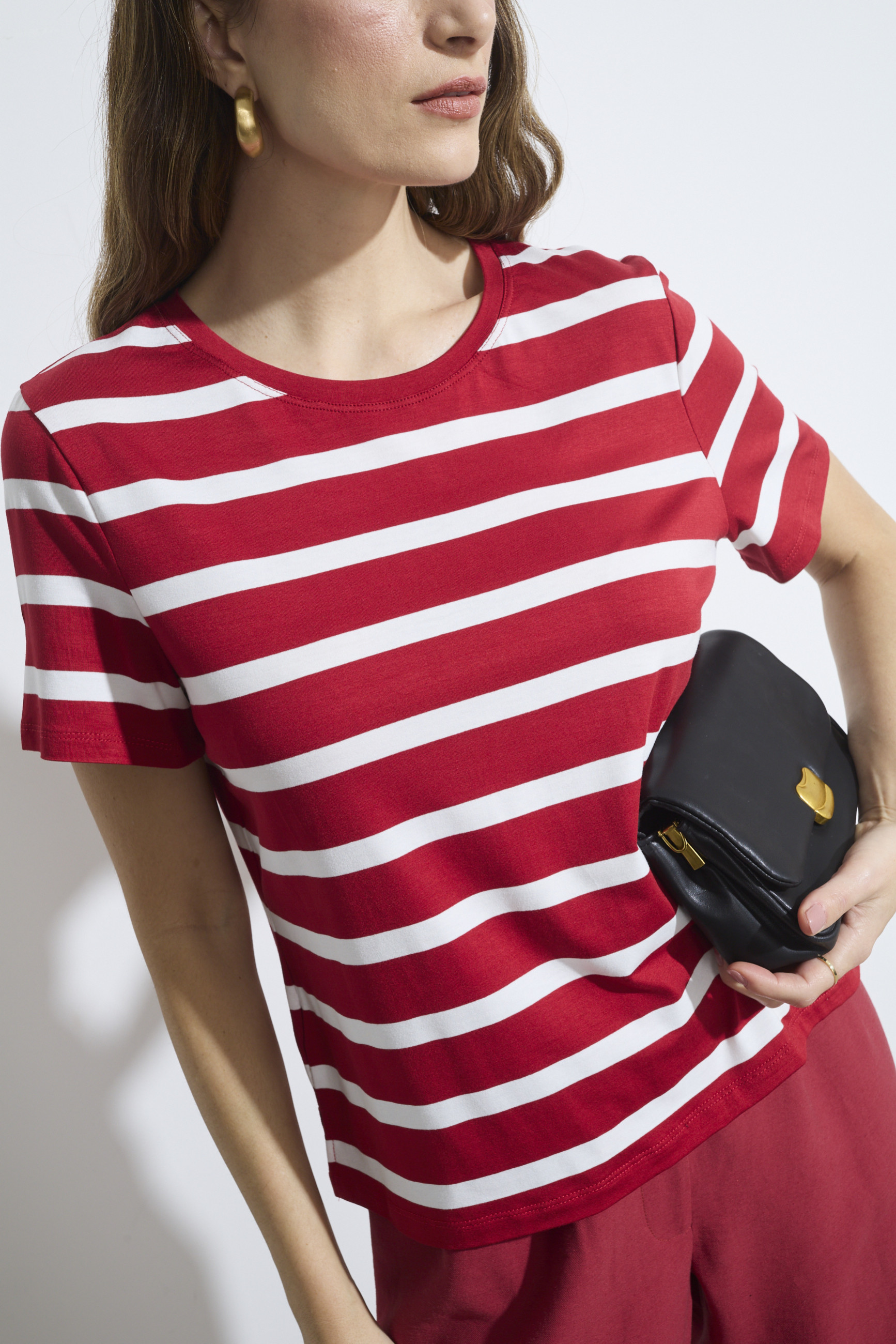 Camiseta Solar Carmin/Off