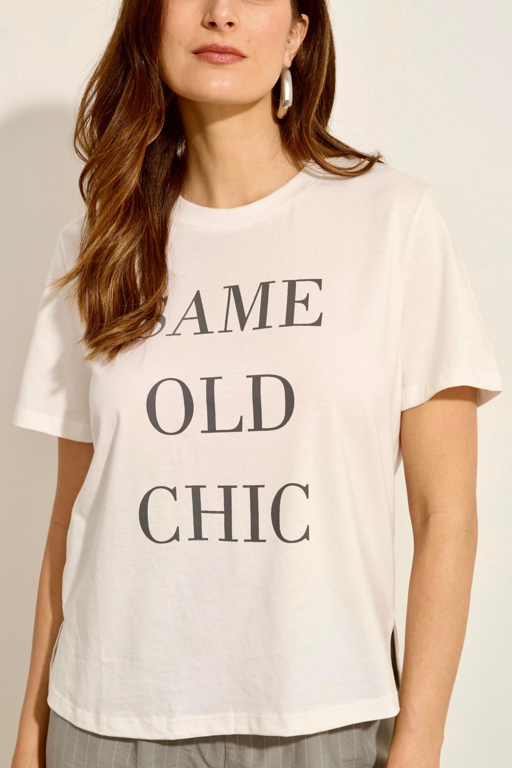 Camiseta Algodão Same Old Chic Off