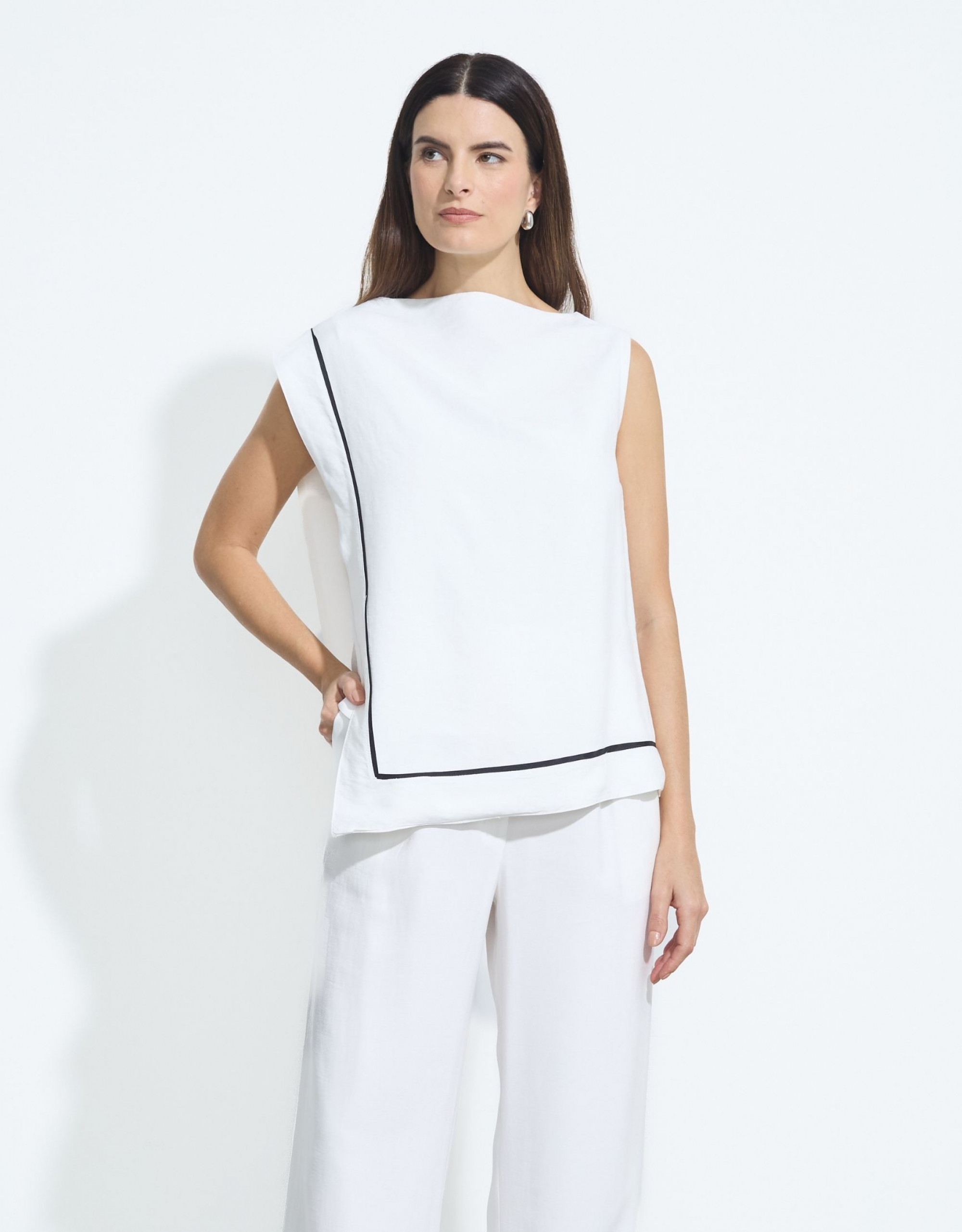 Blusa Hadid Off White