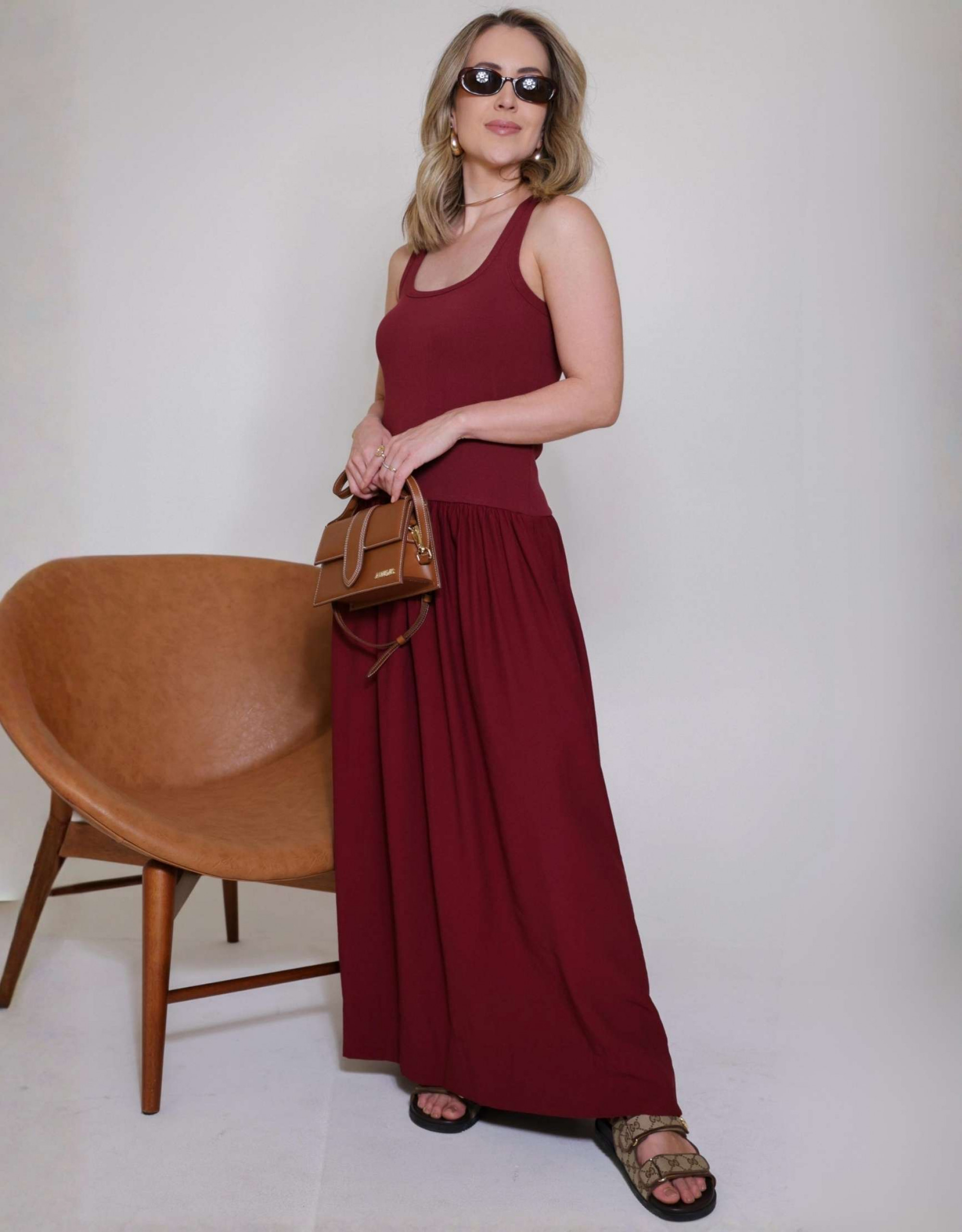 Vestido Nancy Merlot