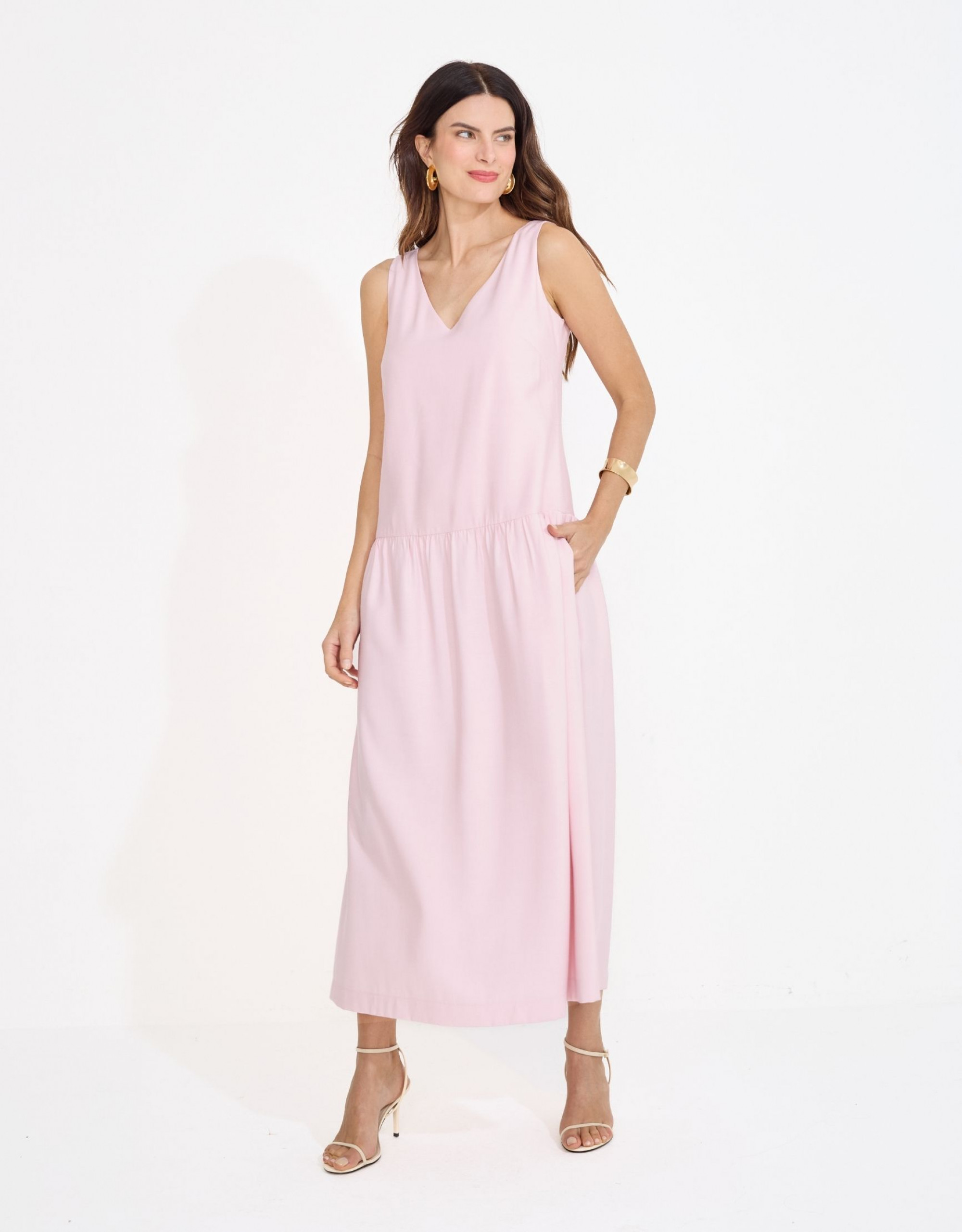 Vestido Gaudi Powder Pink