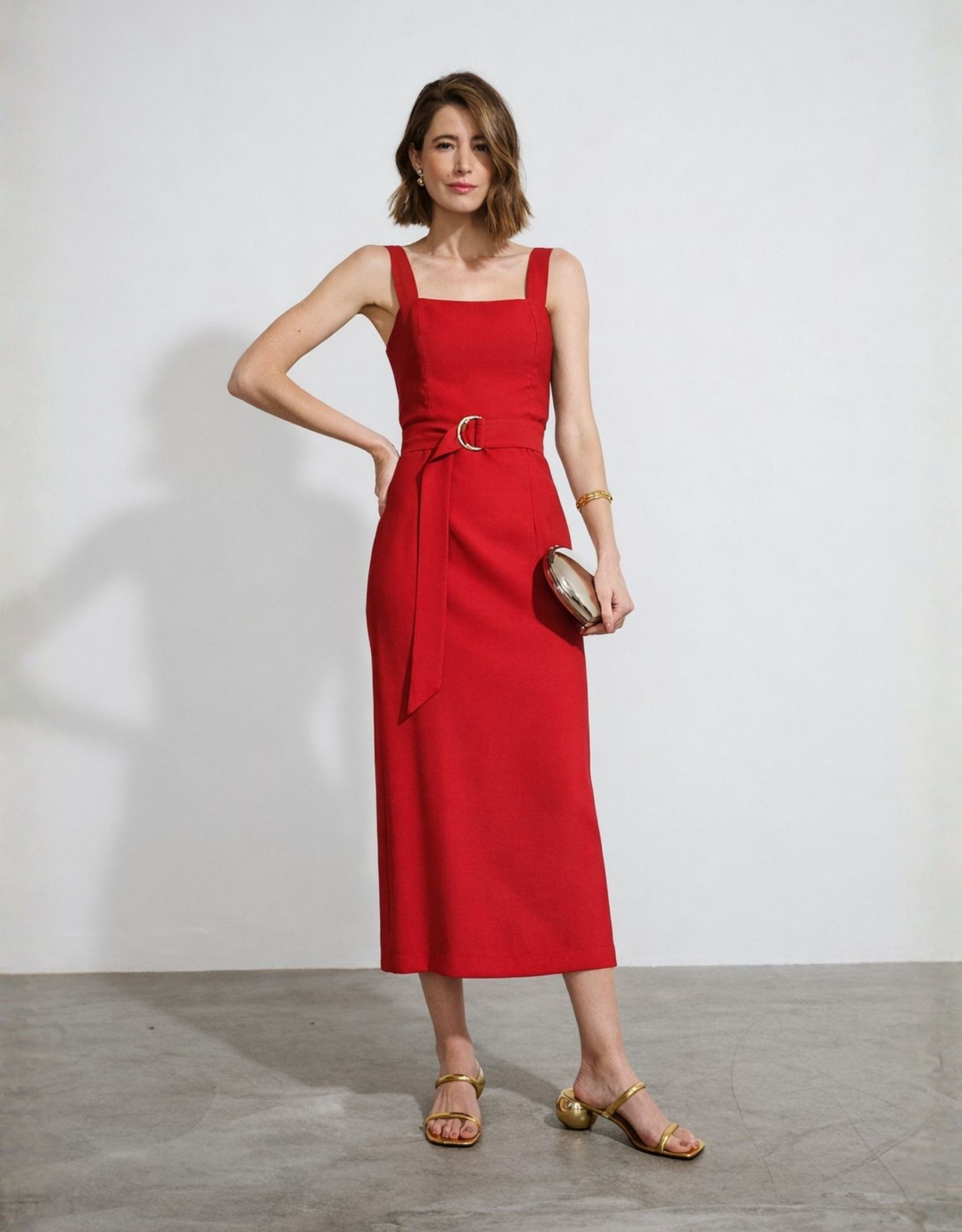 Vestido Mônaco Vermelho