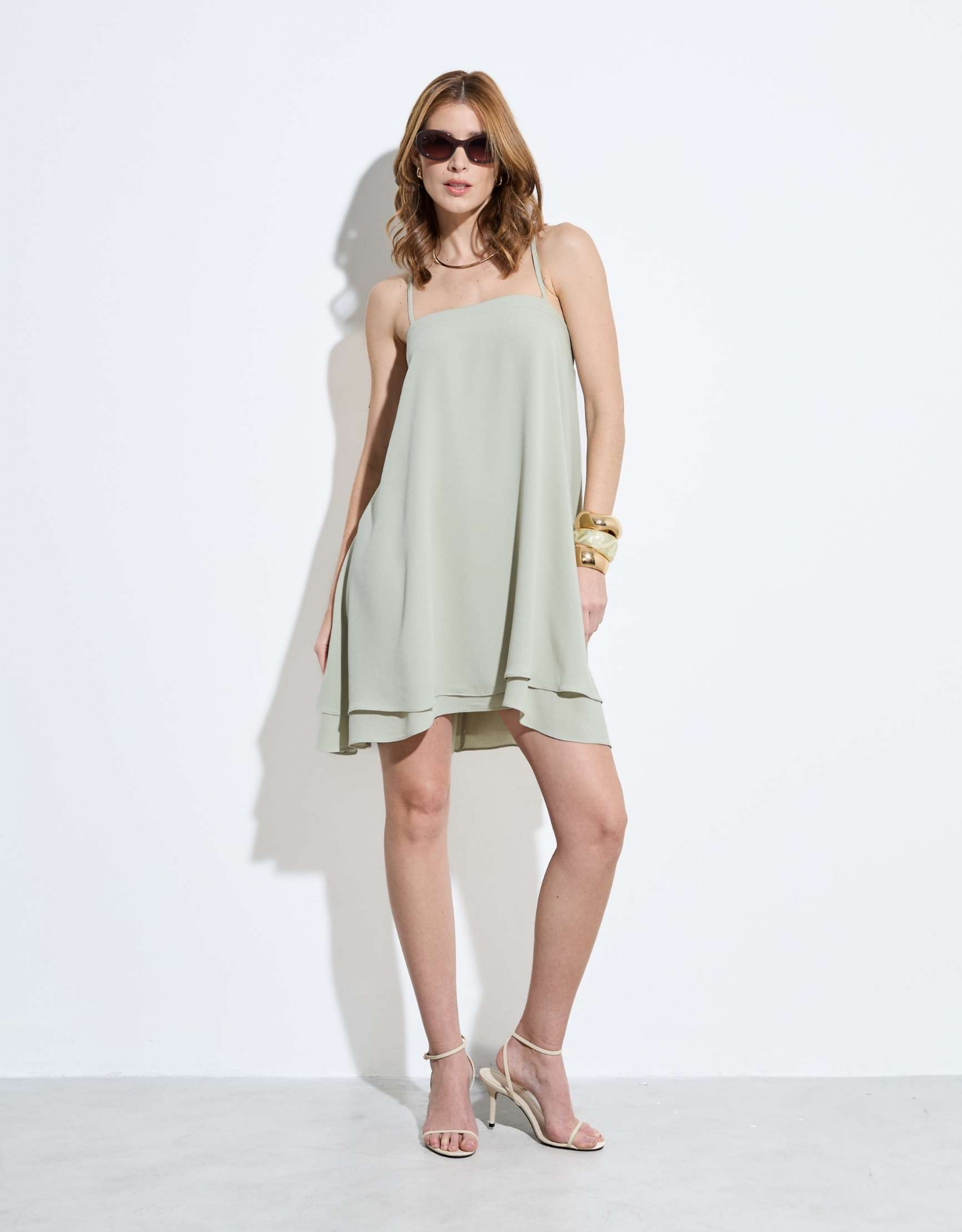 Vestido Apúlia Pistache