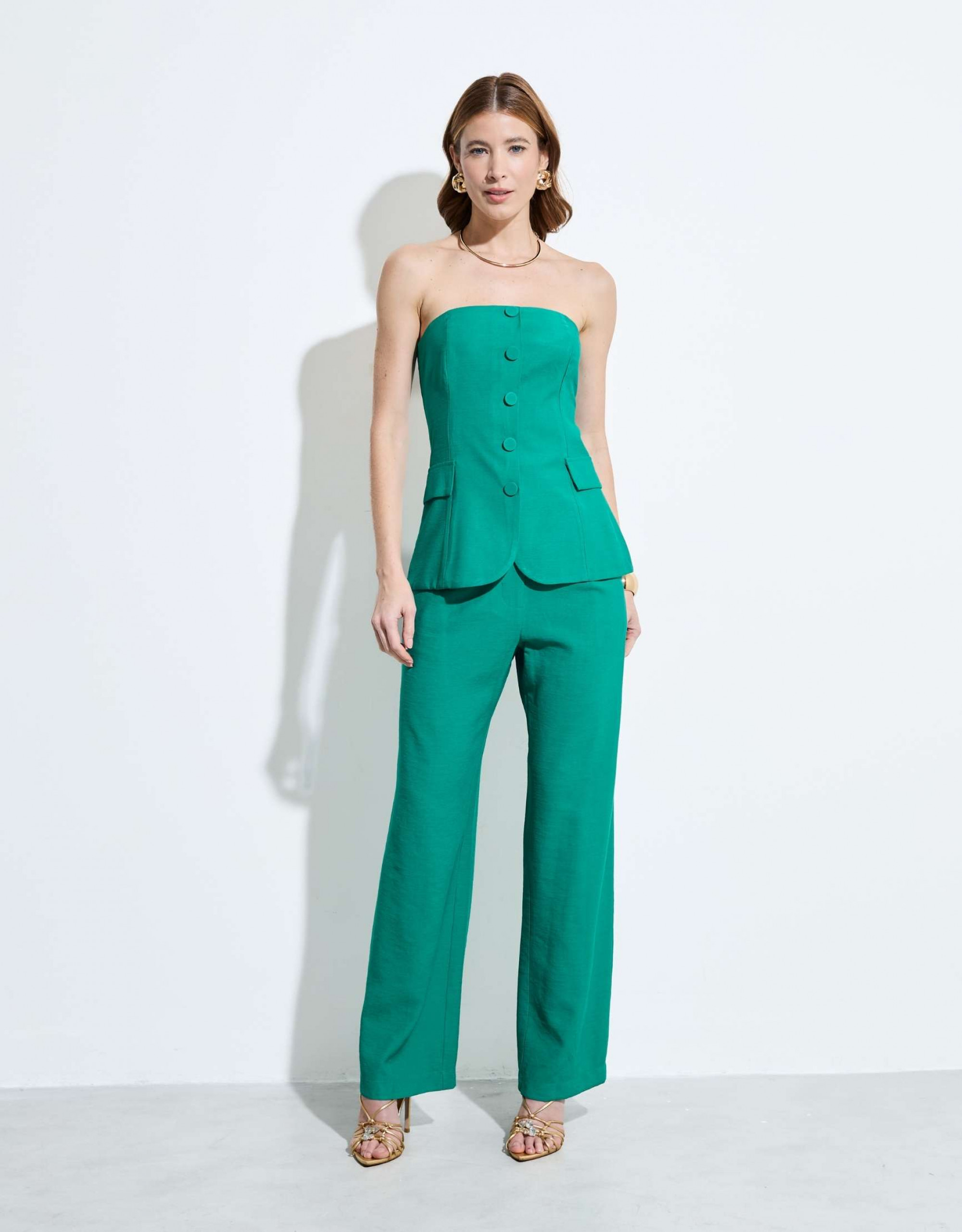 Calça Alfaiataria Quebec Verde