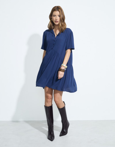 Vestido Barragán Marinho