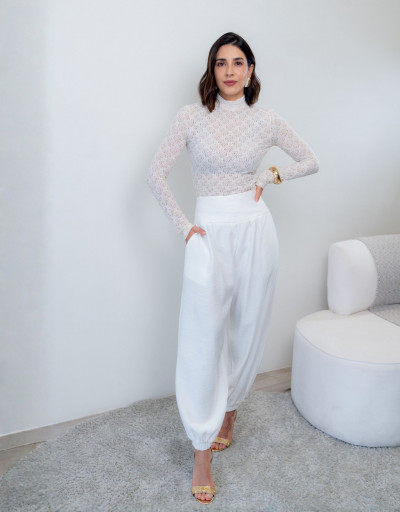 Calça Aladim Dubai Off White