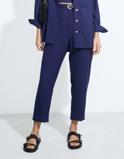 Calça Alfaiataria Versailles Marinho