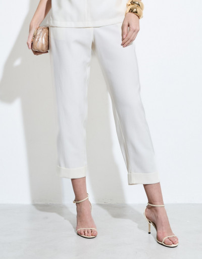 Calça Alfaiataria Versailles Nata