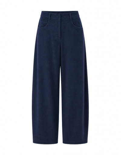 Calça Barrel Queens Azul