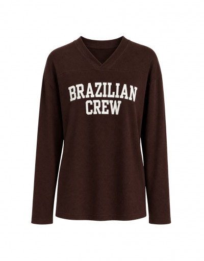 Blusa Brazilian Marrom