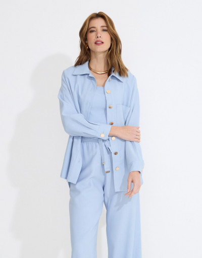 Max Shirt Alfaitaria Sonho Ice Blue