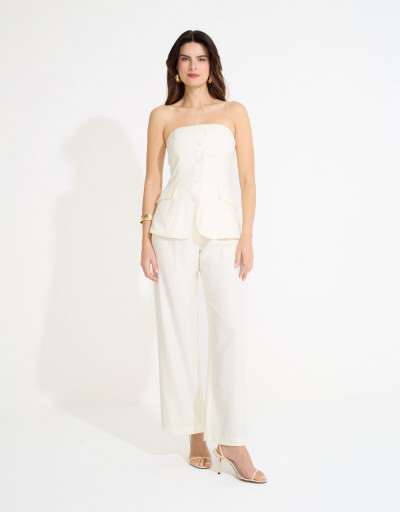 Calça Alfaiataria Quebec New Off