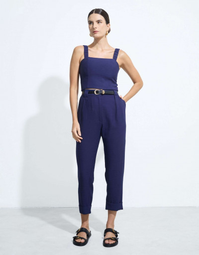 Calça Alfaiataria Versailles Marinho