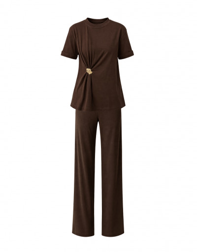 Conjunto Mayfair Marrom