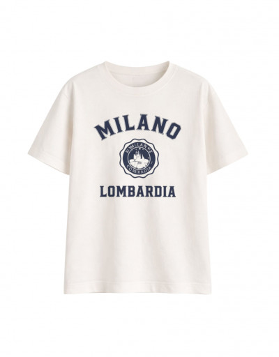 Camiseta Milano Off White
