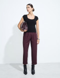 Calça Alfaiataria Versailles Chocolate Amargo