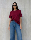 Camiseta Mayfair Marsala