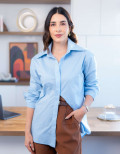 Camisa Tóquio Azul Claro