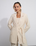 Blazer Alfaiataria Cusco  Bege Claro