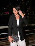 Blazer Alfaiataria Cusco Preto