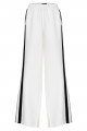 Calça em afaiataria Skye Branco e Preto