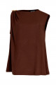 Blusa Tricot Marrom Expresso