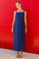 Vestido Transpassado Bath Azul