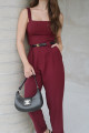 Top Cropped Alfaiataria Orbe Licor