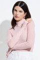 Blusa Básica Tule Bronx Rosa Bebe