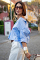 Camisa Málaga Aery Blue
