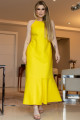 Vestido Longo Bella Amarelo