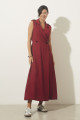 Vestido Trench Coat Milão Vinho