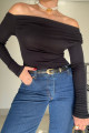 Blusa Malha Filadélfia Preto
