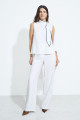 Calça Reta Alfaiataria Manhattan Off White