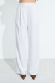 Calça Reta Alfaiataria Manhattan Off White