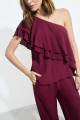 Blusa Assimétrica Batlló Cabernet Sauvignon