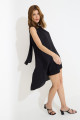 Blusa Bata Alongada Boho Preto