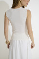 Blusa Brown Off White