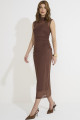 Vestido Tule San Sebastian Chocolate Suiço