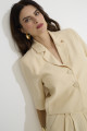 Blazer Cropped Alfaiataria Gaudi Chamomile