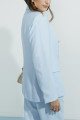 Blazer Alfaiataria Versailles Azul Bebê