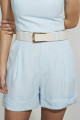 Shorts Alfaiataria Delft Azul Céu