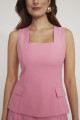 Blusa Alfaiataria Delft Rosa