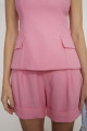 Blusa Alfaiataria Delft Rosa