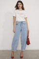 Calça Jeans Balloon Texas Azul Claro